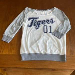 Detroit Tigers PINK Victoria's Secret 3/4 sleeve